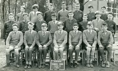 Photograph - Group, Ringwood Technical School 1964 Form 1H, c 1964