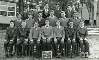 Photograph - Group, Ringwood Technical School 1964 Form 2K, c 1964