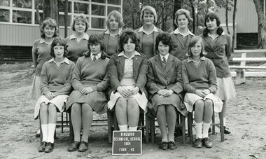 Photograph - Group, Ringwood Technical School 1964 Form 4D, c 1964