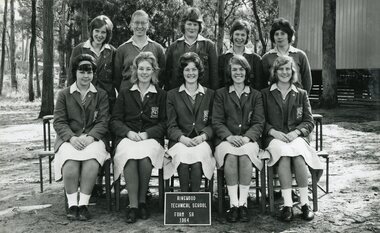 Photograph - Group, Ringwood Technical School 1964 Form 5A - 10 pupils, c 1964