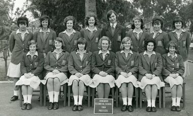 Photograph - Group, Ringwood Technical School 1964 Female Prefects, c 1964