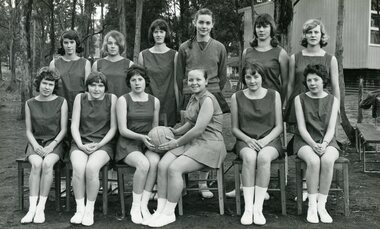 Photograph - Group, Ringwood Technical School 1964 Senior Girls Basketball, c 1964