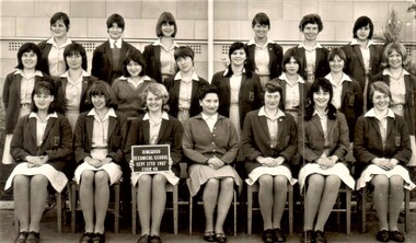 Photograph - Group, Ringwood Technical School 1967 Form 4A Commercial, c 1967