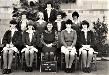 Photograph - Group, Ringwood Technical School 1967 Form 4D, c 1967