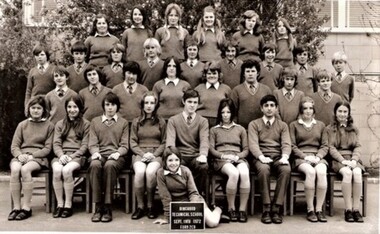 Photograph - Group, Ringwood Technical School 1972 Form 2CD, c 1972