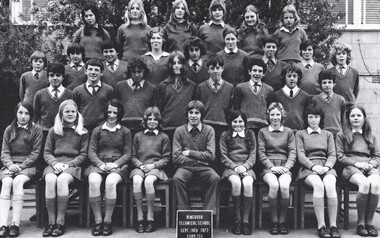 Photograph - Group, Ringwood Technical School 1972 Form 2GH, c 1972