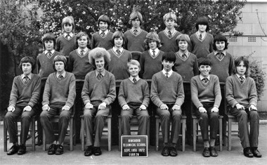 Photograph - Group, Ringwood Technical School 1972 Form 2N, c 1972