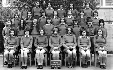 Photograph - Group, Ringwood Technical School 1972 Form 3AB, c 1972