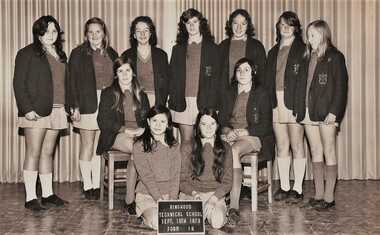 Photograph - Group, Ringwood Technical School 1973 Form 1K, c 1973