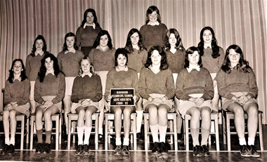 Photograph - Group, Ringwood Technical School 1974 Form 2C, c 1974