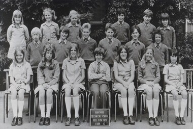 Photograph - Group, Ringwood Technical School 1975 Form 1E, c 1975