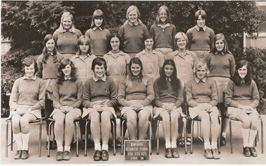 Photograph - Group, Ringwood Technical School 1975 Form 3B, c 1975