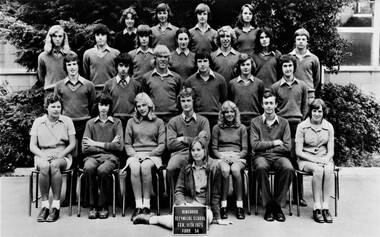 Photograph - Group, Ringwood Technical School 1975 Form 5A, c 1975