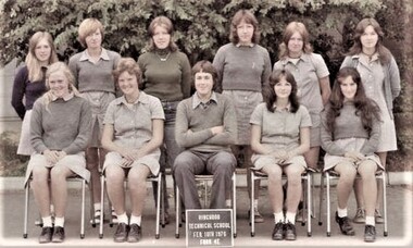 Photograph - Group, Ringwood Technical School 1976 Form 4E, c 1976