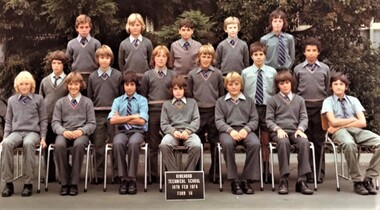 Photograph - Group, Ringwood Technical School 1976 Form 1K, c 1976