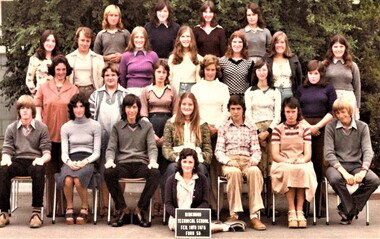 Photograph - Group, Ringwood Technical School 1976 Form 5D, c 1976