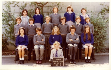 Photograph - Class Group, Ringwood Technical School 1977 Form 1B, c 1977