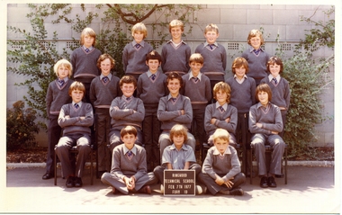 Photograph - Group, Ringwood Technical School 1977 Form 1D, c 1977