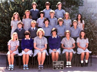 Photograph - Group, Ringwood Technical School 1979 Year 7PH, c 1979