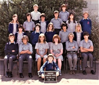 Photograph - Group, Ringwood Technical School 1979 Year 7YG, c 1979