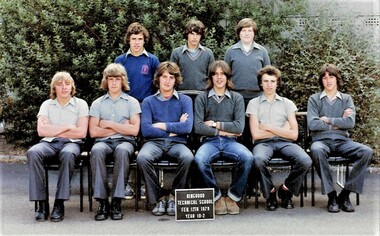 Photograph - Group, Ringwood Technical School 1979 Year 10.2, c 1979
