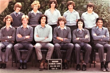 Photograph - Group, Ringwood Technical School 1979 Year 10.1, c 1979