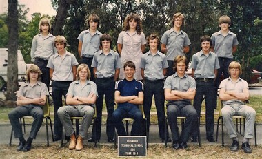 Photograph - Group, Ringwood Technical School 1980 Year 10.3, c 1980