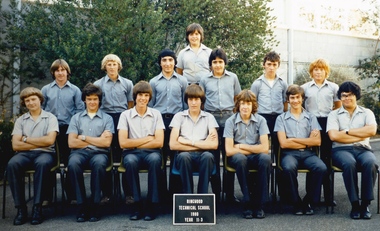 Photograph - Group, Ringwood Technical School 1980 Year 11.3, c 1980