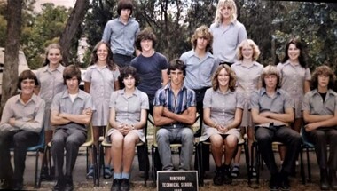 Photograph - Group, Ringwood Technical School 1980 Year 10.8, c 1980