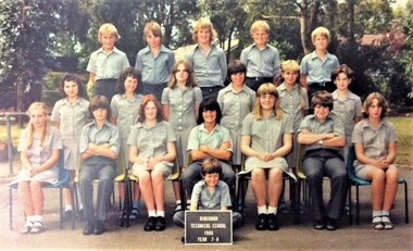 Photograph - Group, Ringwood Technical School 1980 Year 7.8, c 1980
