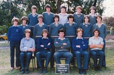 Photograph - Group, Ringwood Technical School 1981 Year 11.7, c 1981