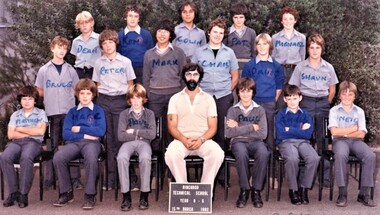 Photograph - Group, Ringwood Technical School 1982 Year 8.6, c 1982