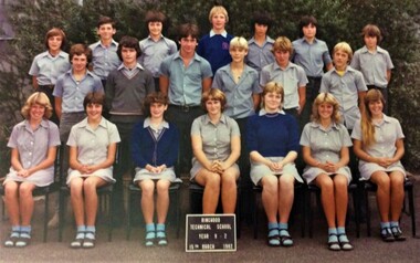 Photograph - Group, Ringwood Technical School 1982 Year 9.2, c 1982