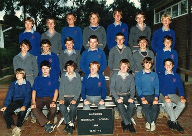 Photograph - Group, Ringwood Technical School 1984 Year 9.2, c 1984