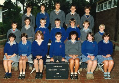 Photograph - Group, Ringwood Technical School 1984 Year 9.3, c 1984