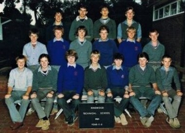 Photograph - Group, Ringwood Technical School 1984 Year 11.6, c 1984
