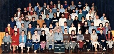 Photograph - Group, Ringwood Technical School 1984 Staff, c 1984