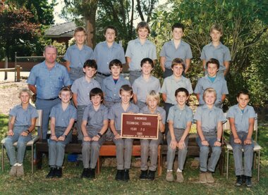 Photograph - Group, Ringwood Technical School 1985 Year 7.3, c 1985
