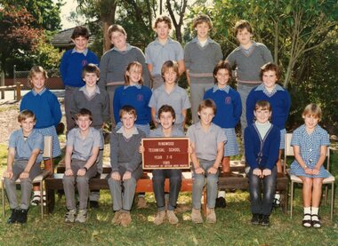 Photograph - Group, Ringwood Technical School 1985 Year 7.6, c 1985