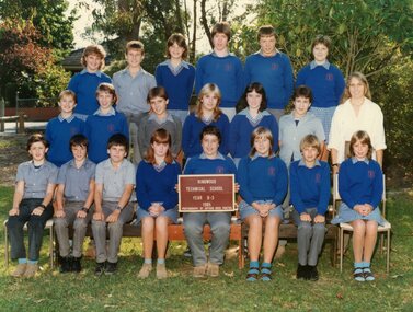 Photograph - Group, Ringwood Technical School 1985 Year 8.3, c 1985