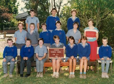 Photograph - Group, Ringwood Technical School 1985 Year 8.5, c 1985