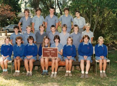 Photograph - Group, Ringwood Technical School 1985 Year 8.7, c 1985
