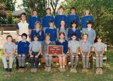 Photograph - Group, Ringwood Technical School 1985 Year 8.8, c 1985