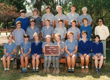 Photograph - Group, Ringwood Technical School 1985 Year 9.3, c 1985