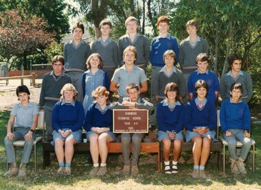 Photograph - Group, Ringwood Technical School 1985 Year 9.5, c 1985