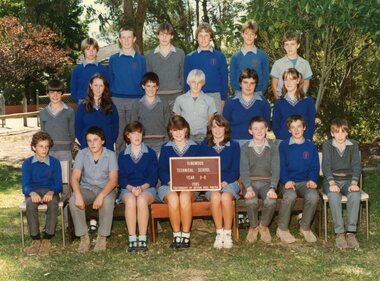 Photograph - Group, Ringwood Technical School 1985 Year 9.8, c 1985