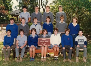 Photograph - Group, Ringwood Technical School 1985 Year 10.5, c 1985