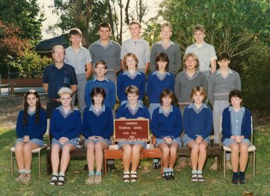 Photograph - Group, Ringwood Technical School 1985 Year 10.9, c 1985