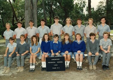 Photograph - Group, Ringwood Technical School 1990 Year 9.3, c 1990