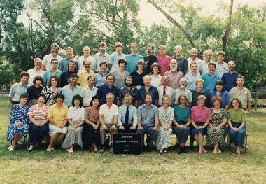 Photograph - Group, Eastern Secondary College 1991 Staff, c 1991